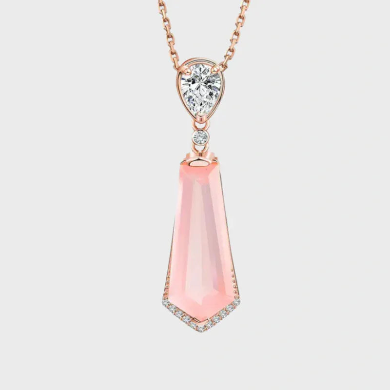 Tear of Love Natural Crystal Necklace