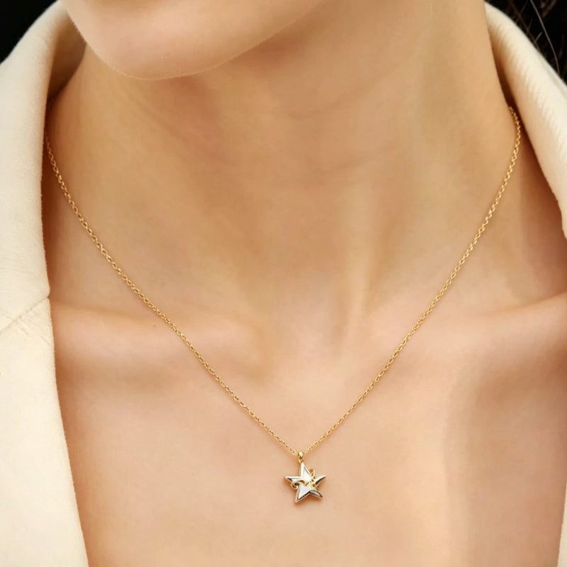 Polaris Mother-of-Pearl Necklace