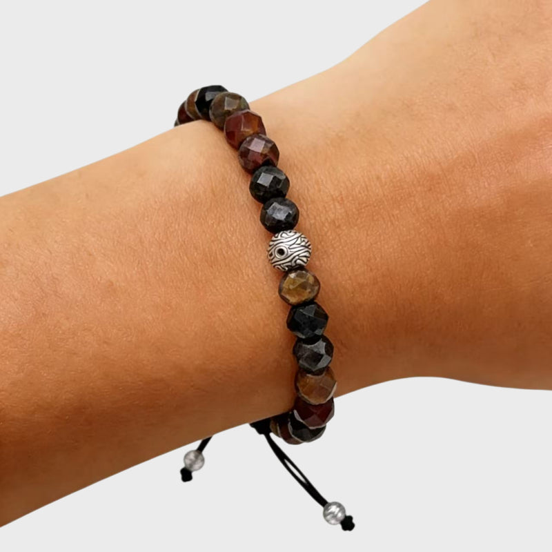Evil Eye & Tiger Eye Bracelet