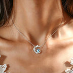 Collier Lune & Étoile Lumière Protectrice