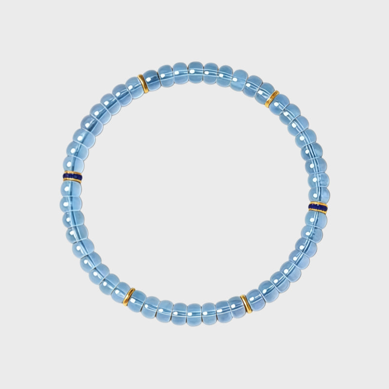 Lunar Pure Natural Aquamarine Bracelet