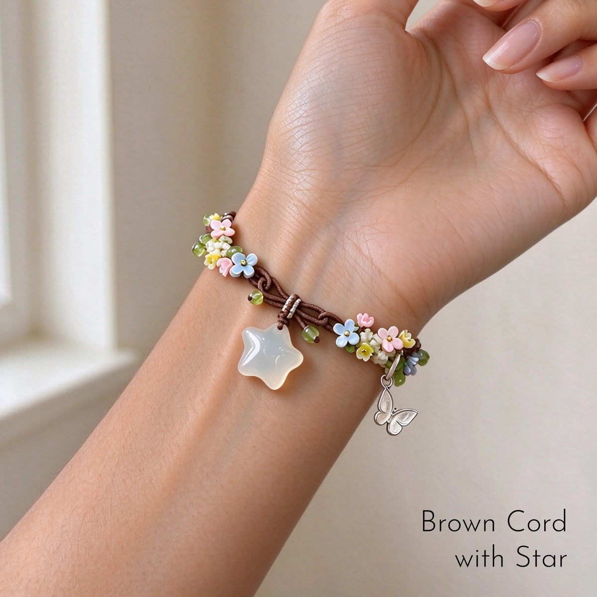 Handmade Lotus Flower S925 Bracelet - Wash Away All Worries