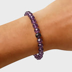 Bracelet en cristal naturel amour éternel