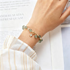 Bracelet en Cristal Naturel Étoile Gardienne