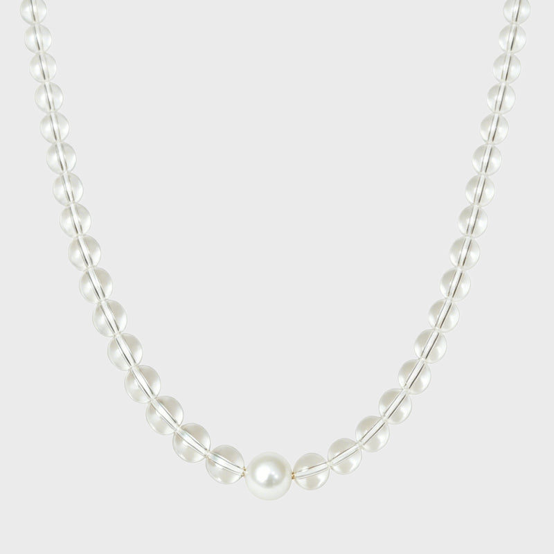 Natural Clear Quartz Necklace – Purify Aura, Boost Wisdom