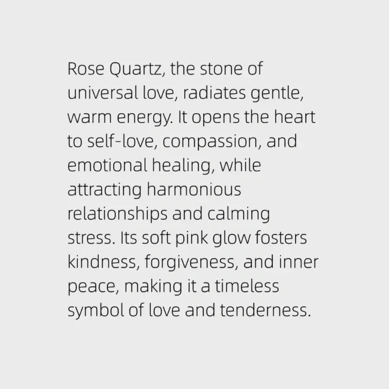 Lover’s Tiara Natural Rose Quartz Necklace