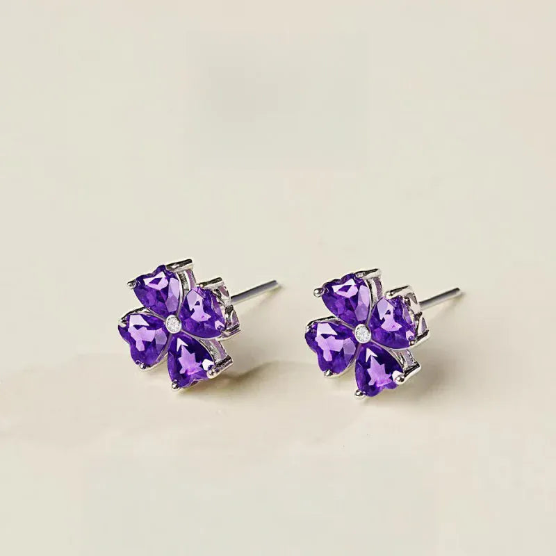 Seraphina Natural Crystal Earrings