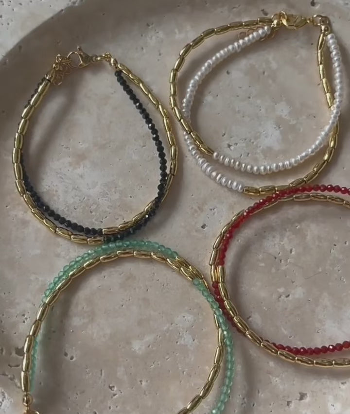 Collier en cristal naturel couronne vintage