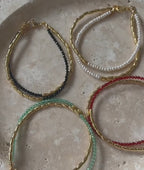 Collier en cristal naturel couronne vintage