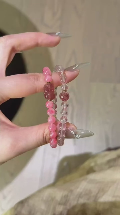 Bracelet « Muguet » en Améthyste naturelle – Sagesse ouverte, Attire les bienfaiteurs