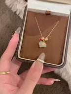 Collier à ajustement facile en quartz clair - Pureté intérieure et expression claire