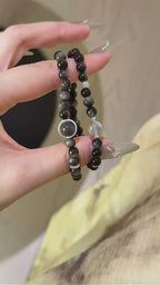 Bracelet « Muguet » en Améthyste naturelle – Sagesse ouverte, Attire les bienfaiteurs