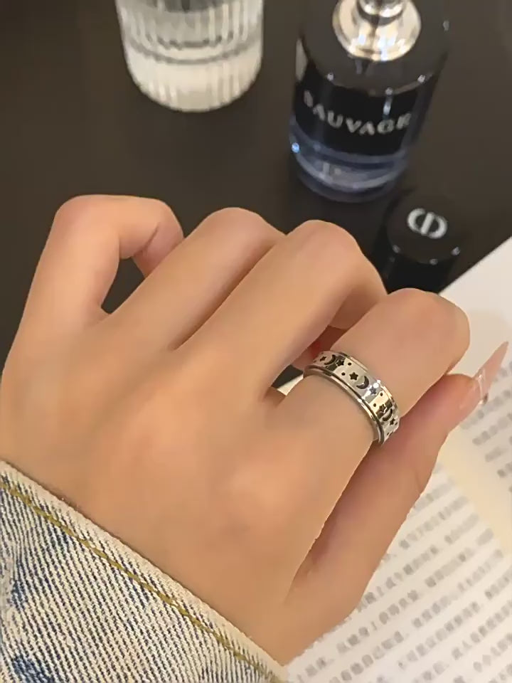 Bague en améthyste naturelle irrégulière – Calme l'esprit, approfondit l'intuition, attire la paix