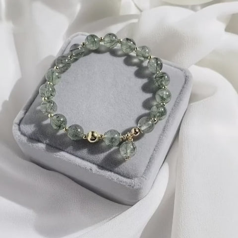 Bracelet en cristal naturel Fortune Sprout