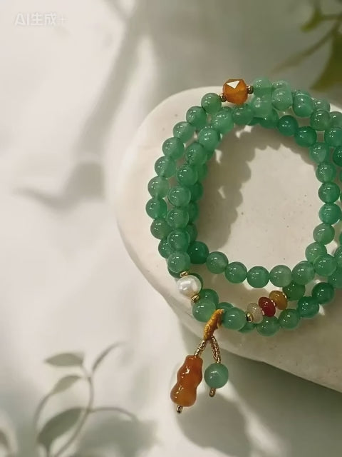 Aventurine Jade Bracelet - Carry Tranquility with You Always