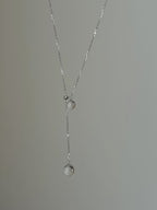 Collier à ajustement facile en quartz clair - Pureté intérieure et expression claire