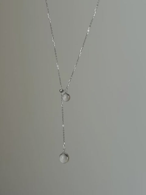 Clear Quartz Pull-Ajust Necklace - Inner purity & Clear expression