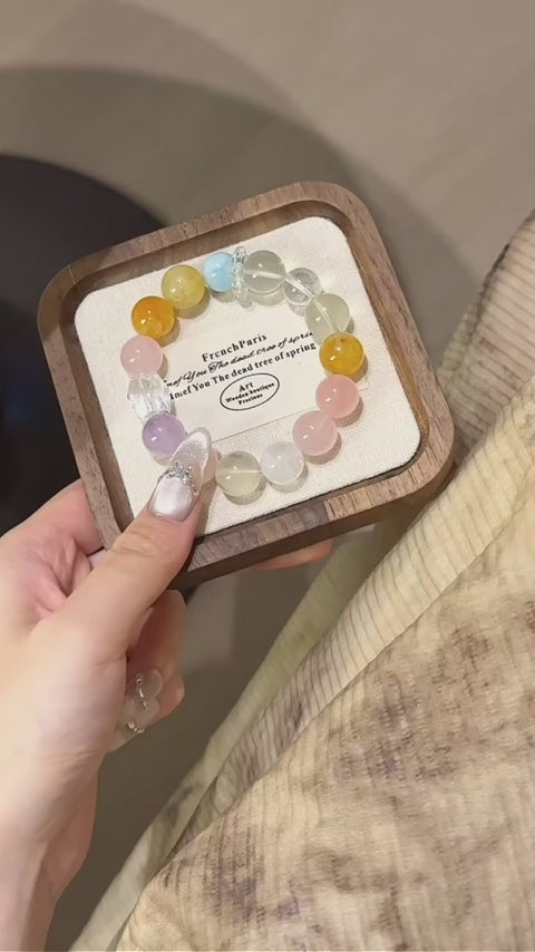 Multi‑Gemstone Bracelet-Attract Prosperity