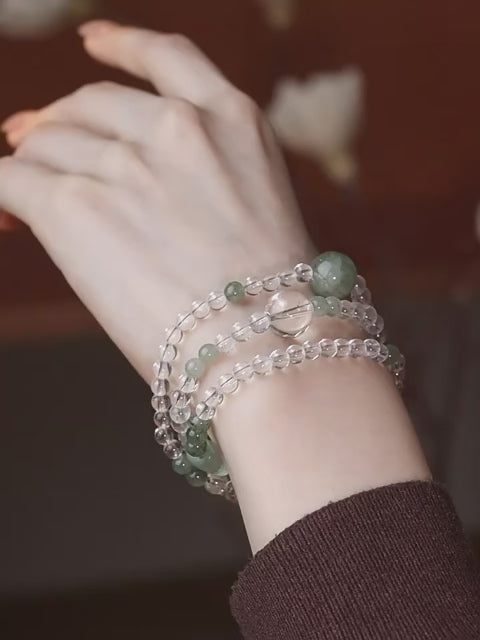 Bracelet aigue-marine Mana Bar