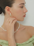 Bague Perle Polaris – Guidée par l'étoile, Bénie par la lumière