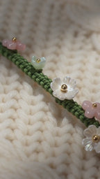 Woven Wreath Fresh Style Bracelet - For Sweet Daily Look