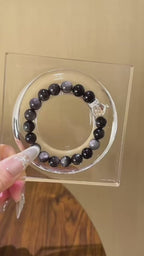 Bracelet « Muguet » en Améthyste naturelle – Sagesse ouverte, Attire les bienfaiteurs