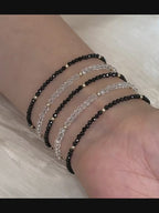 Collier en cristal naturel couronne vintage