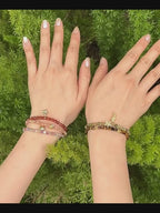 Collier en cristal naturel couronne vintage