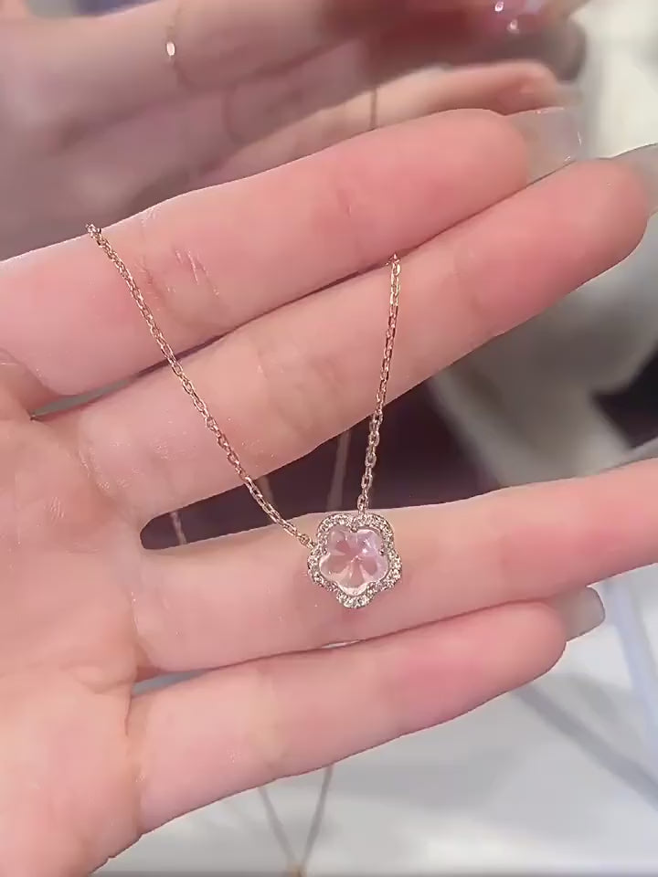 Collier en cristal naturel Starlight Sakura