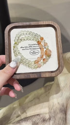 Bracelet « Muguet » en Améthyste naturelle – Sagesse ouverte, Attire les bienfaiteurs