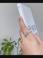 Bague Aigue-marine et Perle - Bienfaits spirituels et Énergie positive