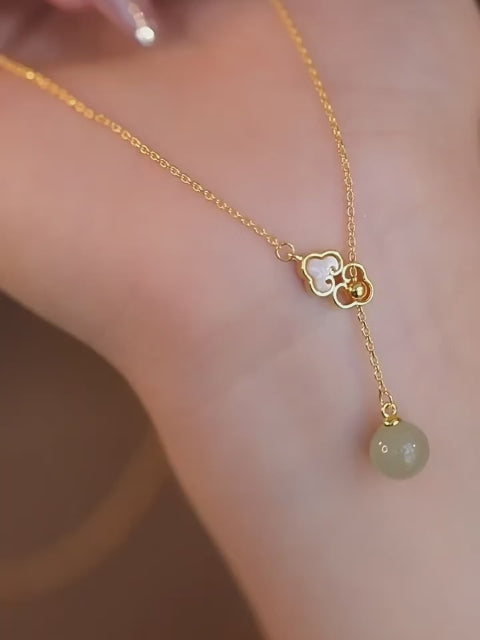 Collier à ajustement facile en quartz clair - Pureté intérieure et expression claire