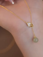 Collier à ajustement facile en quartz clair - Pureté intérieure et expression claire