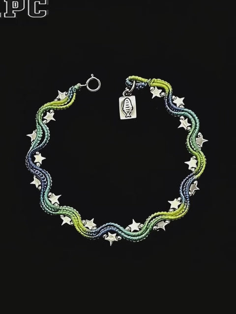 Bracelet tressé Petite étoile de poisson