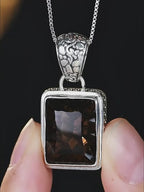 Collier en cristal naturel Ange Gardien