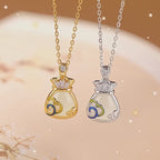 Collier à ajustement facile en quartz clair - Pureté intérieure et expression claire