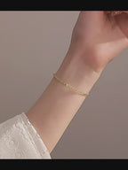 Bracelet raffiné en cristal naturel