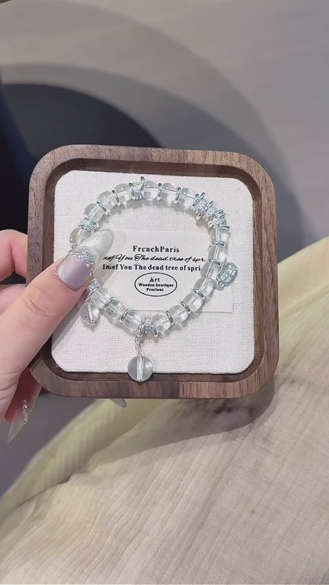 Clear Quartz Bracelet-Energy Cleansing