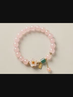 Bracelet en cristal naturel Sakura Love