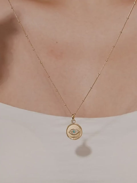 Collier béni contre le mauvais œil