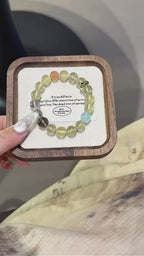 Bracelet « Muguet » en Améthyste naturelle – Sagesse ouverte, Attire les bienfaiteurs