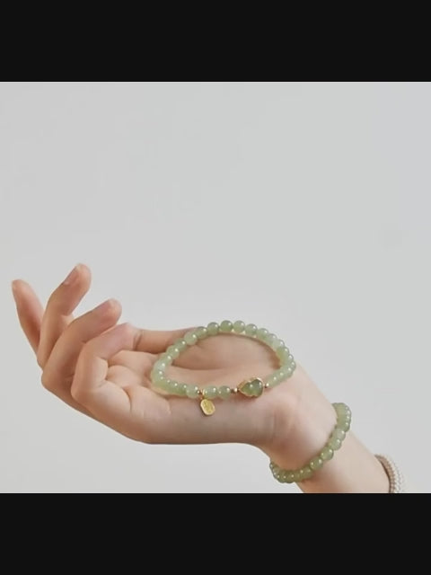Bracelet Noble Cheval en Jade de Hetian