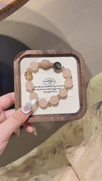 Rose Quartz Bracelet - Draw Supportive Allies