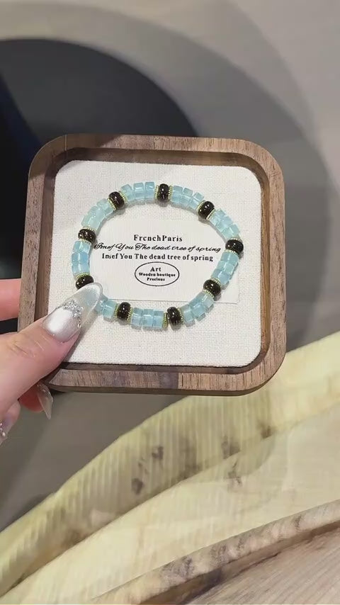 Aquamarine Bracelet-Smooth Expression