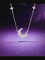 Collier Lune Éclat Éternel