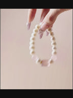 Bracelet en cristal de poudre de perle d'eau douce