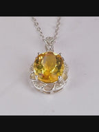 Collier en cristal naturel « Murmure de fleur »