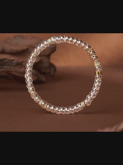 Bracelet de cristal naturel Pure Radiance