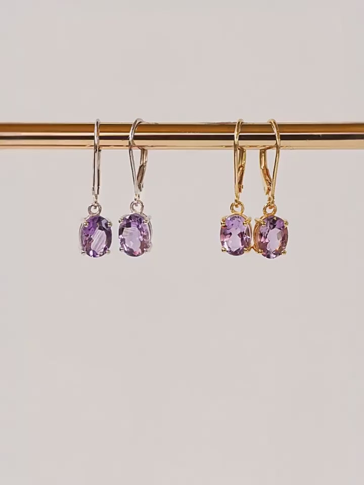 Boucles d'oreilles Thalassa en cristal naturel