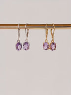 Boucles d'oreilles Thalassa en cristal naturel